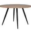 Tablo tafelblad rond eiken o120 cm olie grijs [fsc]