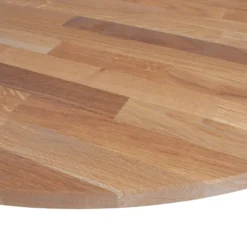 Tablo tafelblad rond eiken o120 cm olie grijs [fsc]