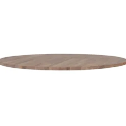 Tablo tafelblad rond eiken o120 cm olie grijs [fsc]