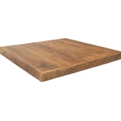 Tafelblad Horeca – Mangohout – 70 x 70 cm
