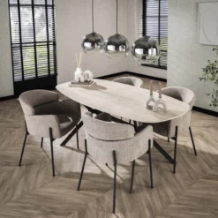 Tafel Deens Ovaal Limestone