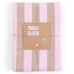 Tafelkleed Vivian 240x140 cm pink/caramel