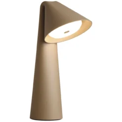 Tafellamp Ami olive stone