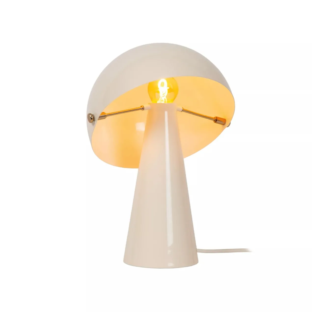 Tafellamp Barone Ø23 cm beige