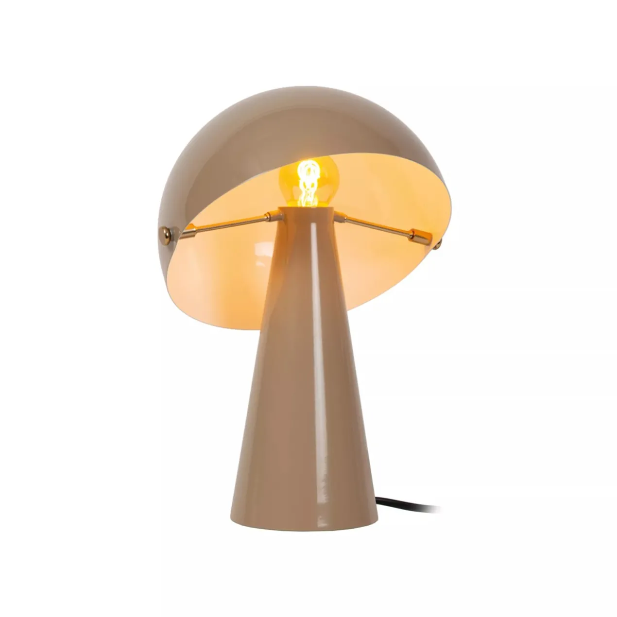Tafellamp Barone Ø23 cm taupe