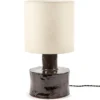 Tafellamp Catherine black/beige