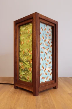 Tafellamp Chiba walnut