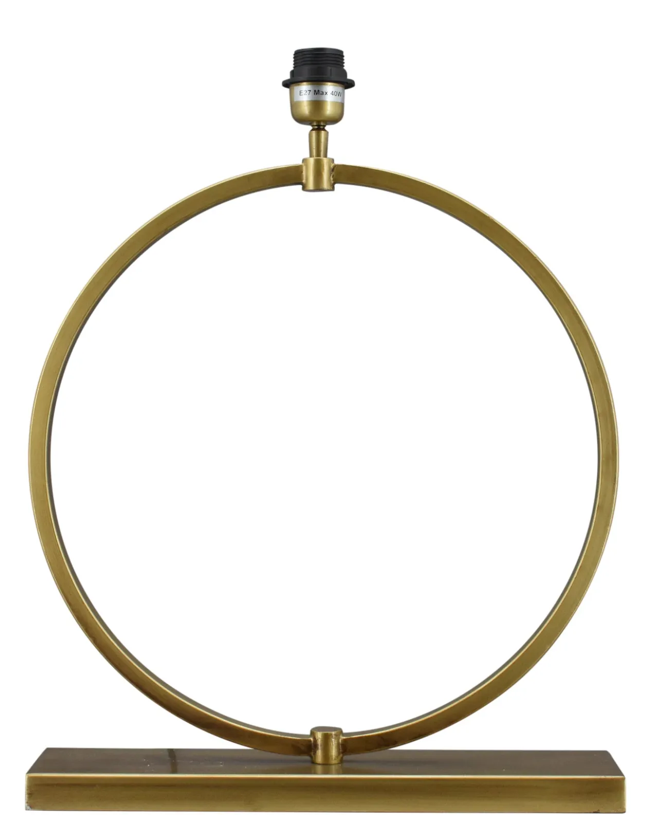 Tafellamp Devon large bronze - zonder kap
