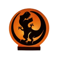 Tafellamp 3D zoutlamp dino