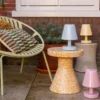 Tafellamp Edison the Ambiance soft pink
