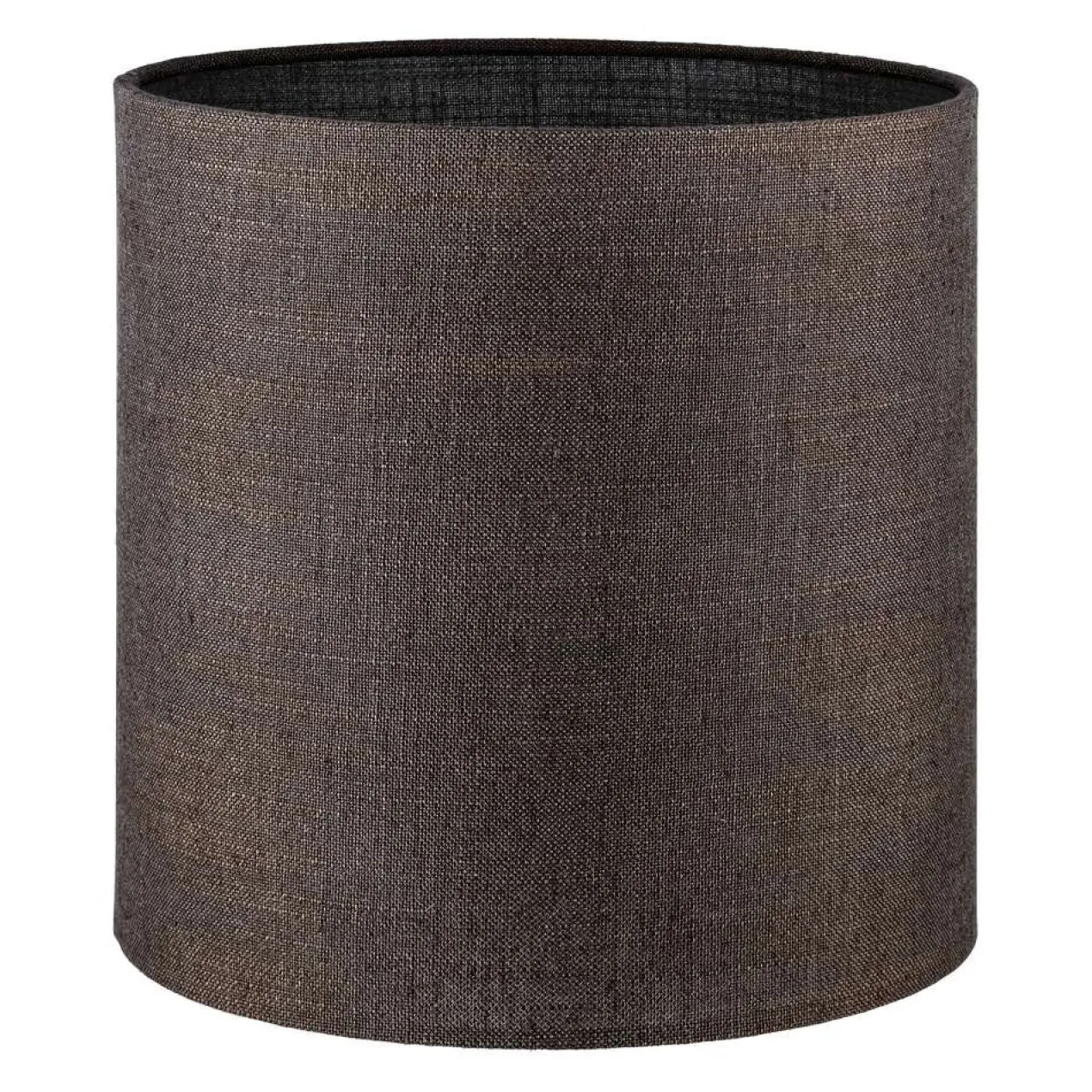 Tafellamp Firenze bronze Large + kap Cilinder 25x25x25cm Oslo linnen bruin