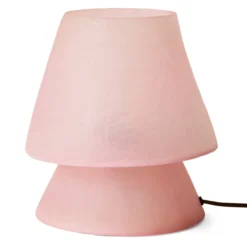 Tafellamp glassfiber pink