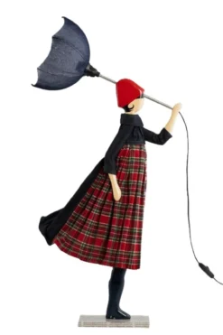 Tafellamp handgemaakt blooming girl Eleri 85 cm
