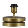 Tafellamp Livio brons groot + kap Falcon bronze