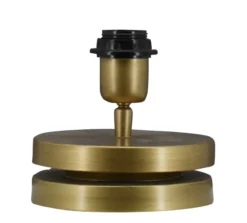 Tafellamp Livio brons groot + kap Falcon bronze