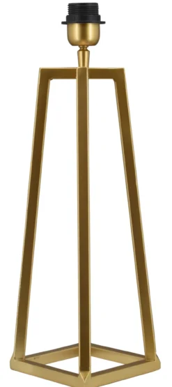 Tafellamp Lorenzo large gold - zonder kap