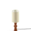 Tafellamp Marie-ann red/brown/beige