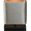Tafellamp Pizzo small zwart + Fendi velours kap taupe