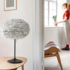 Tafellamp standaard Sante - met usb aansluiting Zwart
