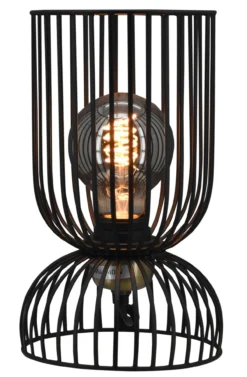 Tafellamp Torino black/bronze