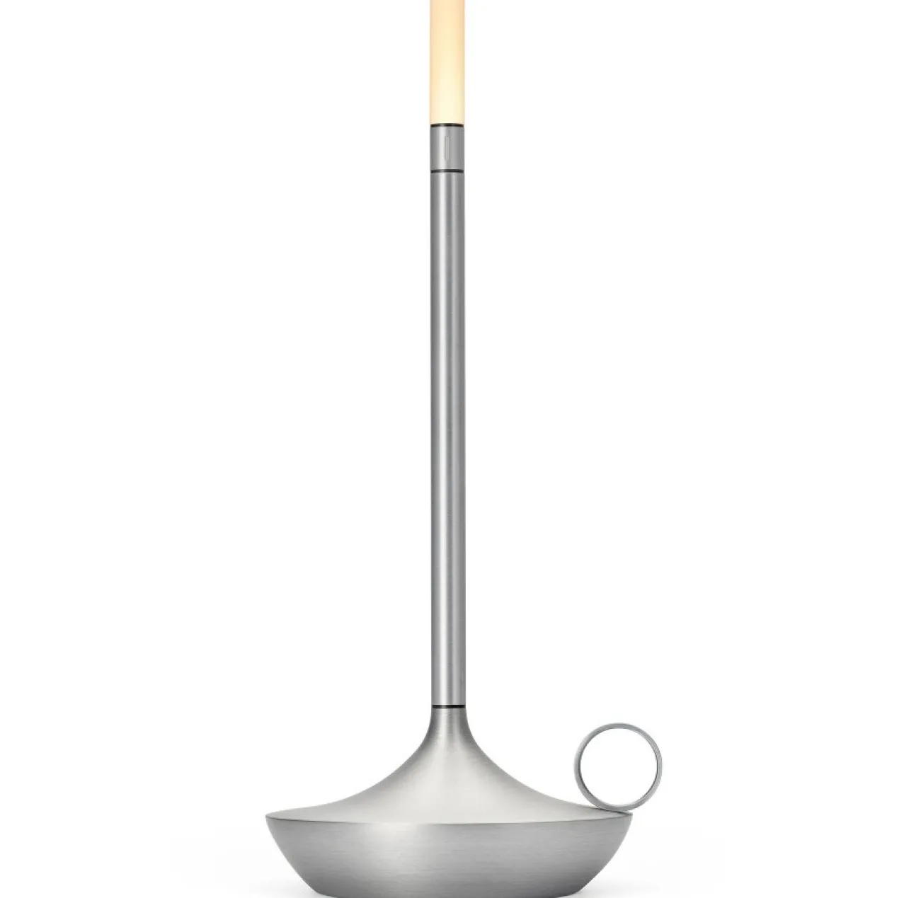 Tafellamp Wick LED oplaadbaar aluminium