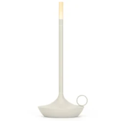 Tafellamp Wick LED oplaadbaar mist grey