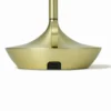 Tafellamp Wick S LED oplaadbaar messing