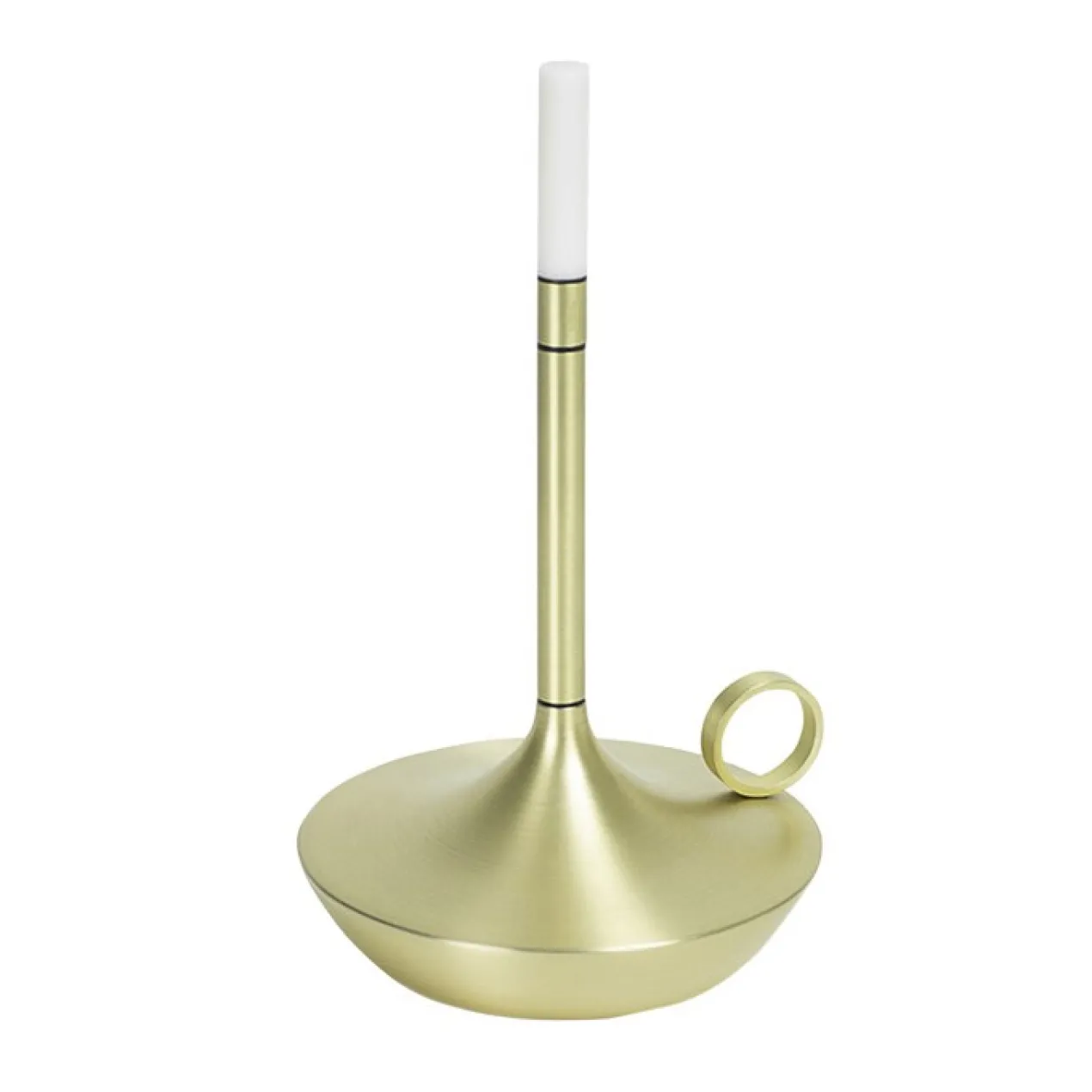 Tafellamp Wick S LED oplaadbaar messing