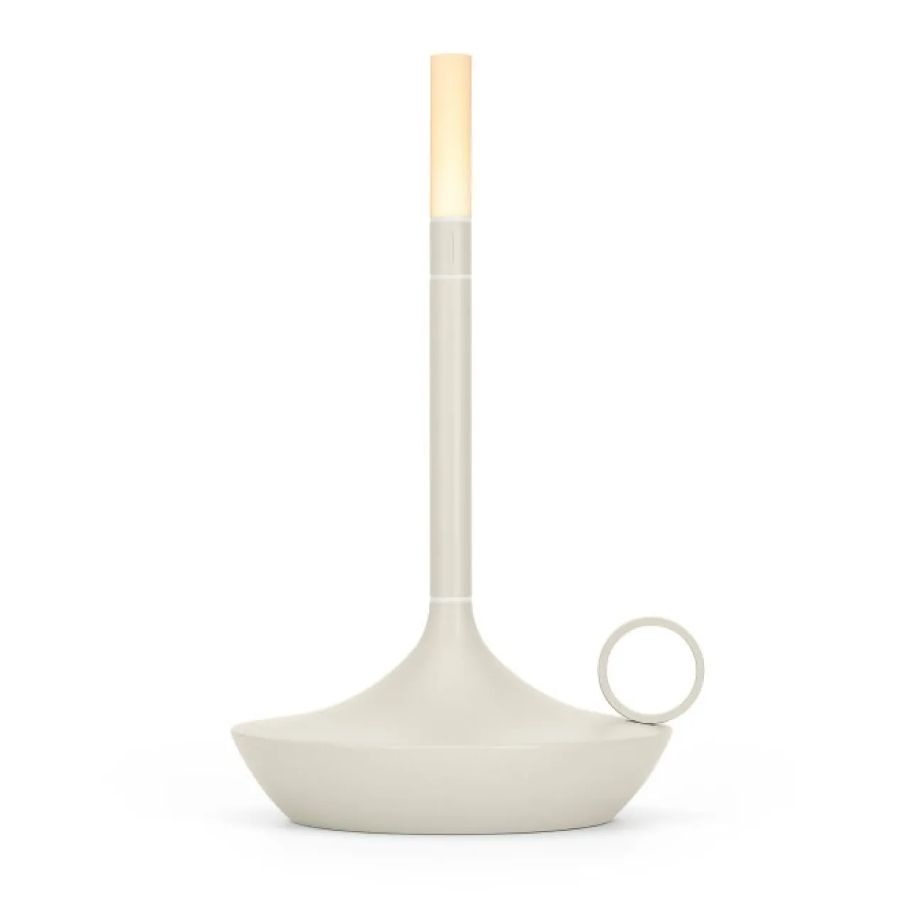Tafellamp Wick S LED oplaadbaar mist gray