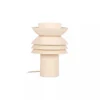 Tafellamp Yindra Ø17,5 cm beige