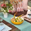 Tafelloper Vetiver 200x35 cm celeste/naturel