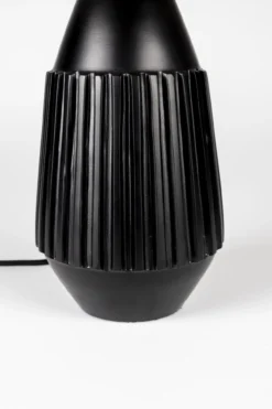 Taffellamp Aysa zwart