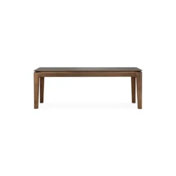 Teak Bok bank - bruin teak 126