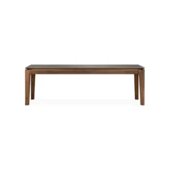 Teak Bok bank - bruin teak 146