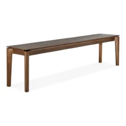 Teak Bok bank - bruin teak 186