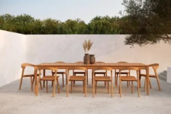 Teak Bok - outdoor - tuintafel 162x80