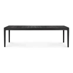 Teak Bok tuintafel - zwart - 250x100