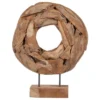 Teak decoratie object XL