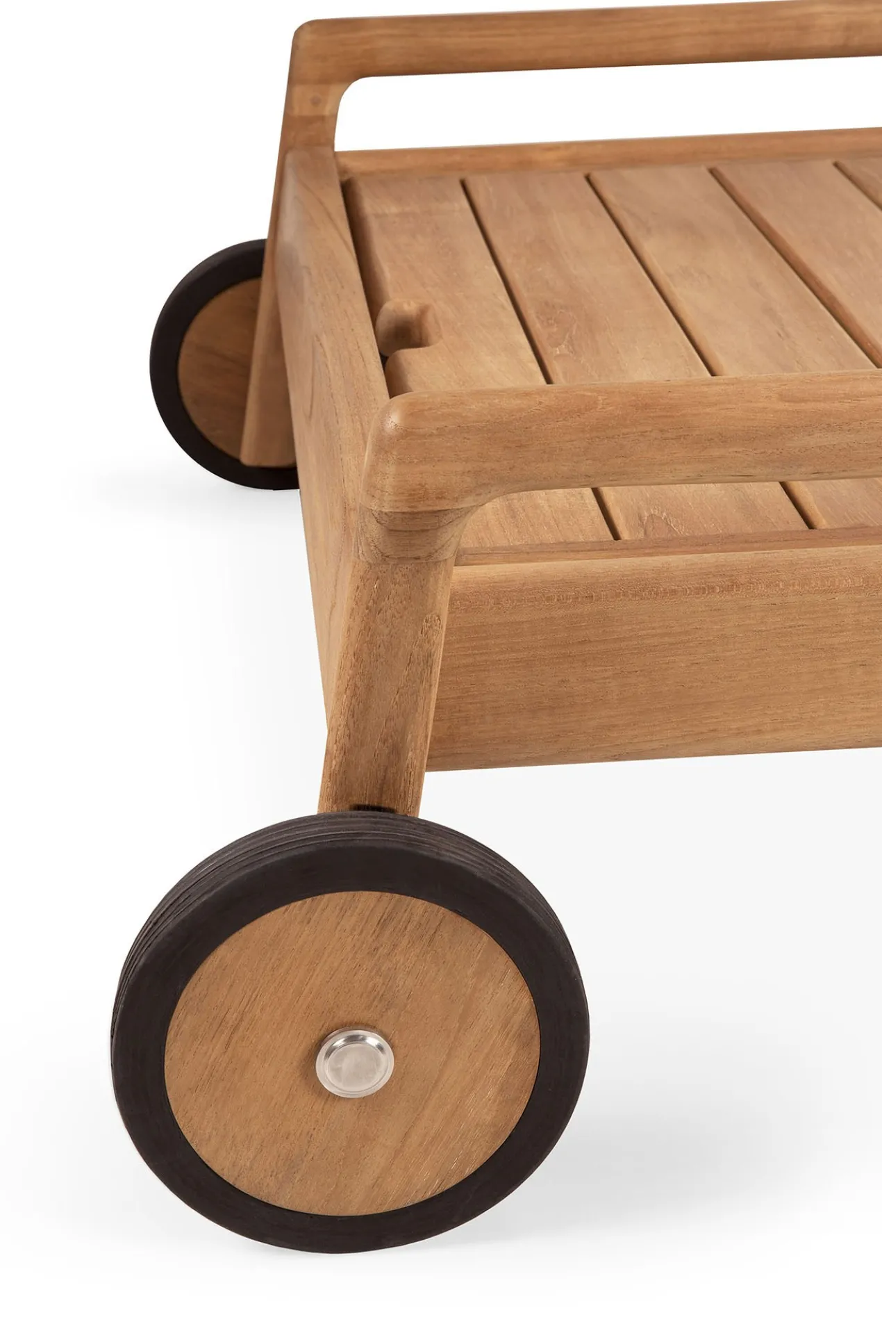 Teak Jack adjustable lounger - outdoor- frame