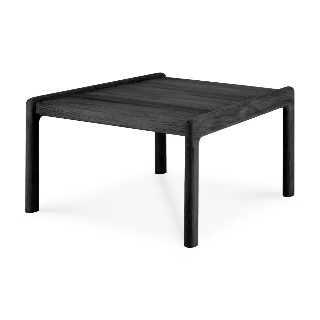 Teak Jack bijzettafel - 54cm - zwart