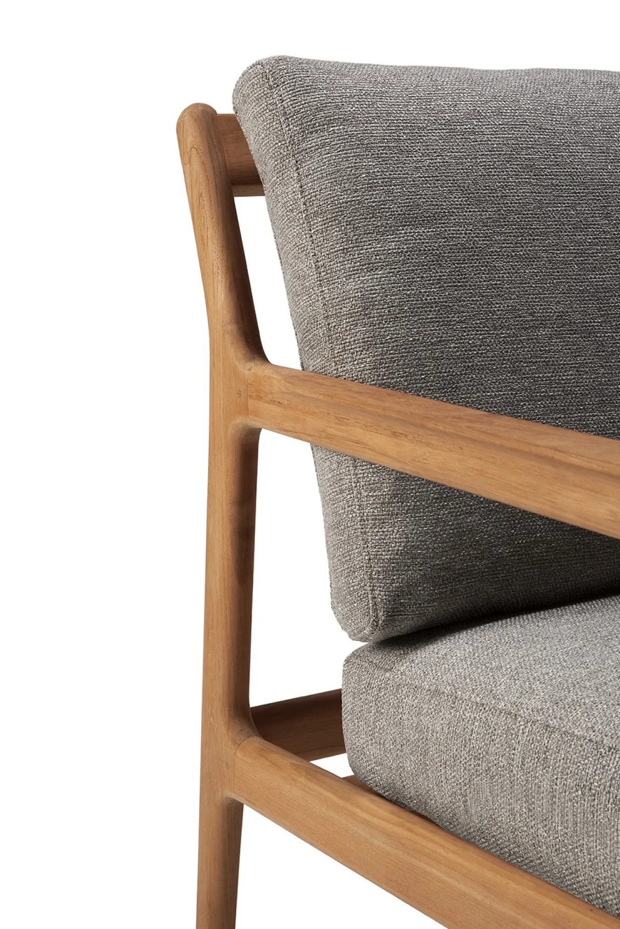 Teak Jack lounge chair - outdoor - mocha