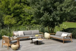 Teak Jack lounge chair - outdoor - mocha