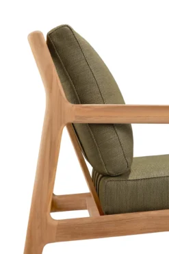 Teak Jack lounge chair - outdoor - green