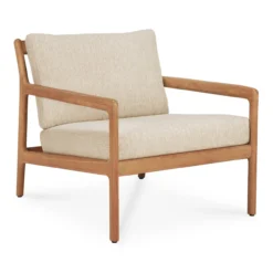 Teak Jack lounge chair - outdoor - naturel