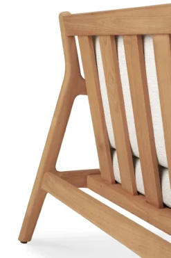 Teak Jack lounge chair - outdoor - off white