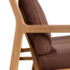 Teak Jack sofa 265 - outdoor - burgundy