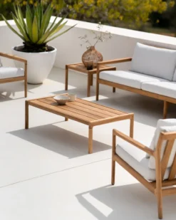 Teak Jack sofa 265 - outdoor - mocha