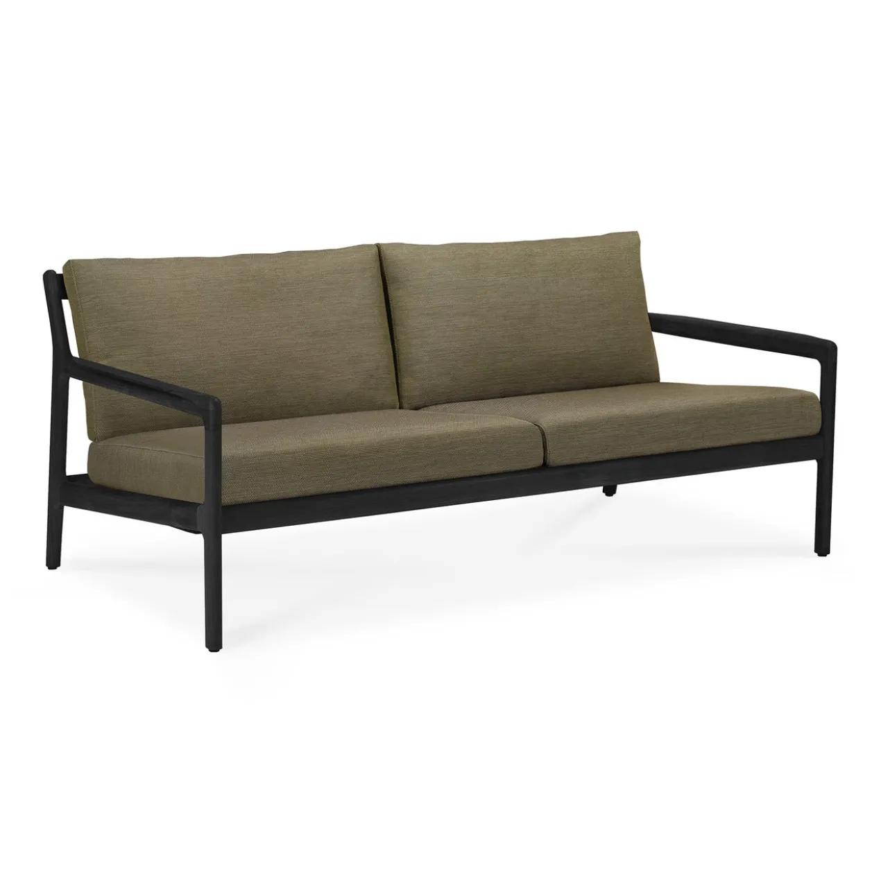 Teak Jack sofa 180 - outdoor - zwart - green