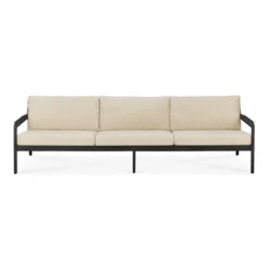 Teak Jack sofa 265 - outdoor - zwart - naturel