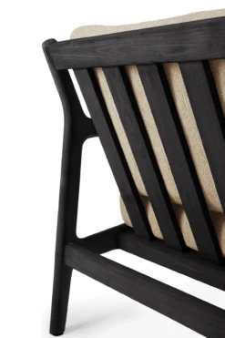 Teak Jack sofa 265 - outdoor - zwart - naturel
